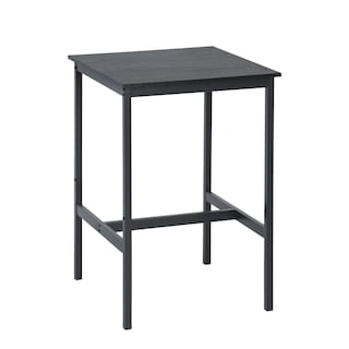 Foto 1 | Mesa de Bar Industrial Homemake Ance Negra