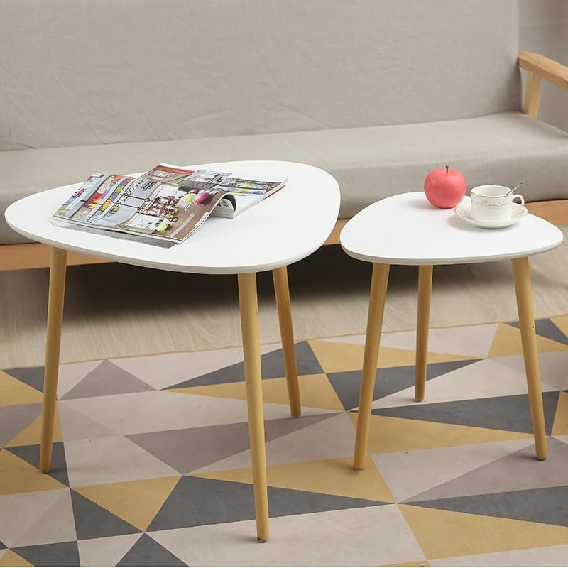 Foto 2 | Mesa De Centro Auxiliar Moderna Minimalista 50*50*49cm