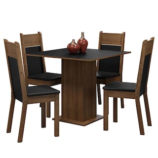 Foto 1 | Juego de Comedor con Mesa y 4 Sillas Madesa Claire Mn