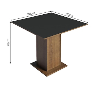 Foto 4 | Juego de Comedor con Mesa y 4 Sillas Madesa Claire Mn