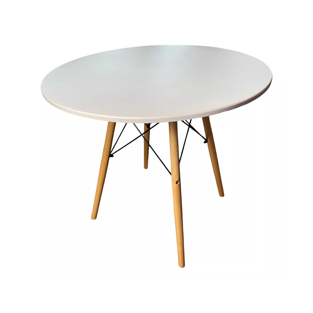 Foto 1 | Mesa_redonda_eames_blanca_1pz