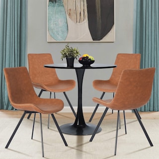 Foto 6 | Mesa de Comedor Home Make Clift Negro