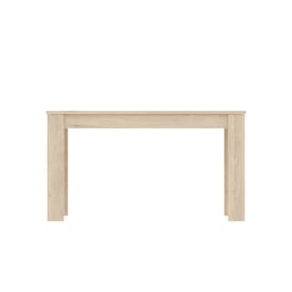 Foto 1 | Mesa Para Comedor Extensible De Forma Rectangular Color Madera Con Estructura De Madera Industrial