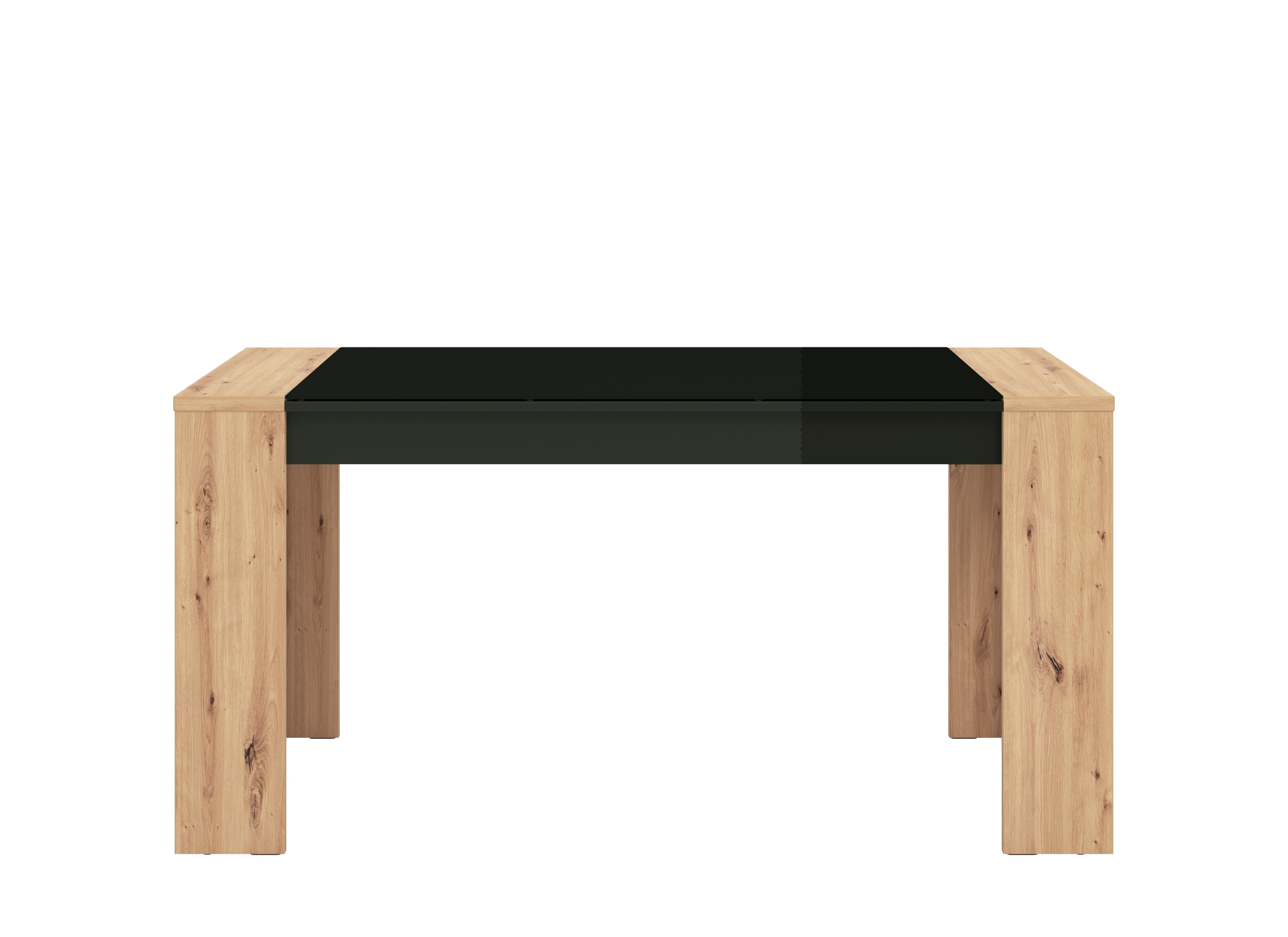 Foto 2 pulgar | Mesa para Comedor Alterego Bicolor Estructura de Madera Industrial
