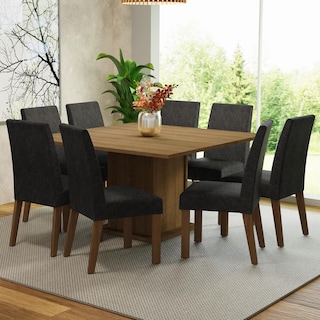Foto 2 | Juego de Comedor con Mesa y 8 Sillas Madesa Oxford Doris