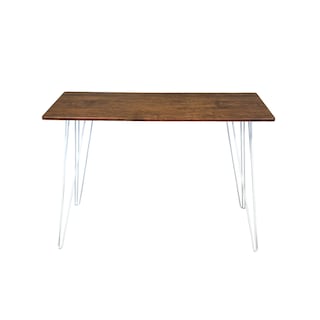 Foto 3 | Mesa De Comedor Rectangular Top Living Santorini-b Color Café Y Blanco