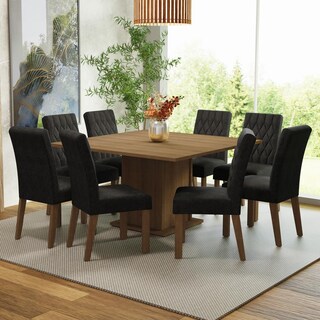 Foto 2 | Juego de Comedor con Mesa y 8 Sillas Madesa Oxford MM