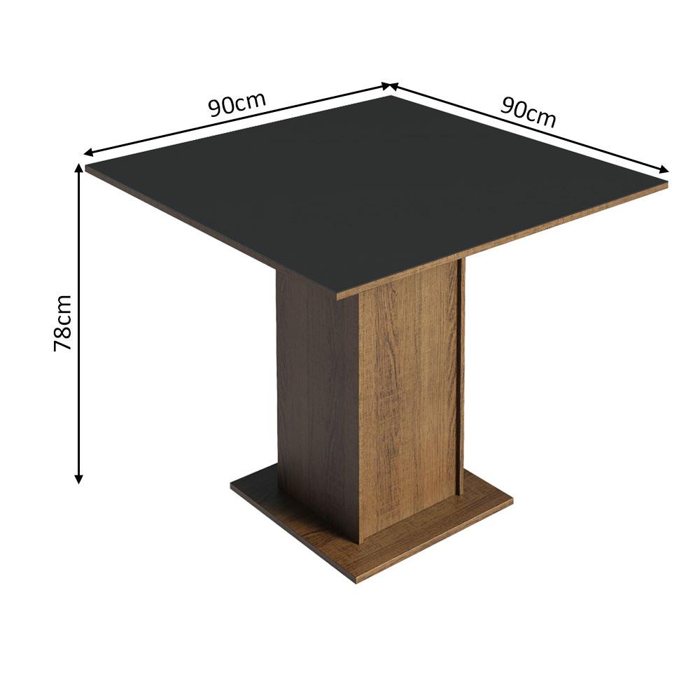 Foto 5 pulgar | Juego De Comedor Mesa Y 4 Sillas Madesa Oxford Samara Mnb