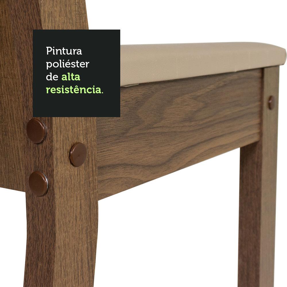 Foto 9 pulgar | Juego De Comedor Mesa Y 4 Sillas Madesa Oxford Samara Mnb