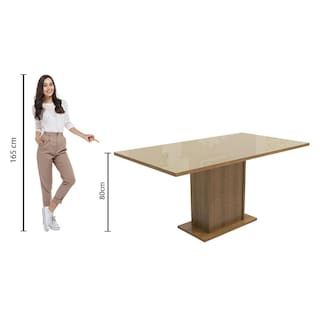 Foto 3 | Mesa de Comedor Madesa Beige