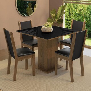 Foto 2 | Juego de Comedor con Mesa y 4 Sillas Madesa Tifani MN