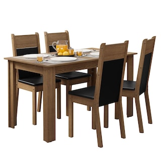 Foto 1 | Comedor con 4 Sillas Madesa Café