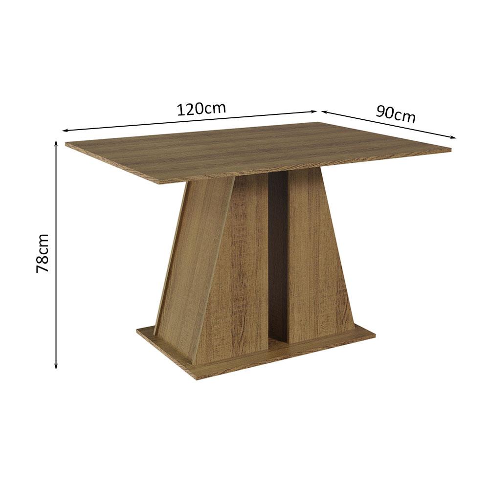 Foto 4 pulgar | Comedor Madesa con 6 Sillas Wendy Mb Café