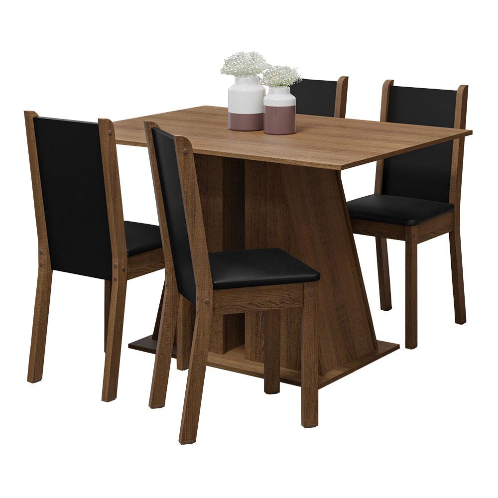 Foto 1 | Juego de Comedor con Mesa y 4 Sillas Madesa Sophie MN 01