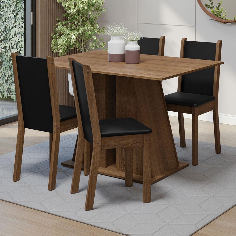 Foto 2 | Juego de Comedor con Mesa y 4 Sillas Madesa Sophie MN 01