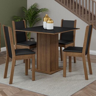 Foto 2 | Juego De Comedor Con Mesa Y 4 Sillas Madesa Briana Mn