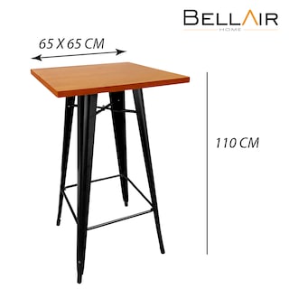 Foto 4 | Mesa Tolix Metálica Periquera Alta Restaurante Bar Bellair
