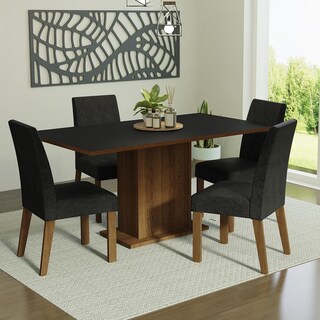 Foto 2 | Juego De Comedor Con Mesa Y 4 Sillas Madesa Oxford Keila Mn