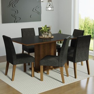 Foto 2 | Juego De Comedor Con Mesa Y 6 Sillas Madesa Oxford Renata Mn