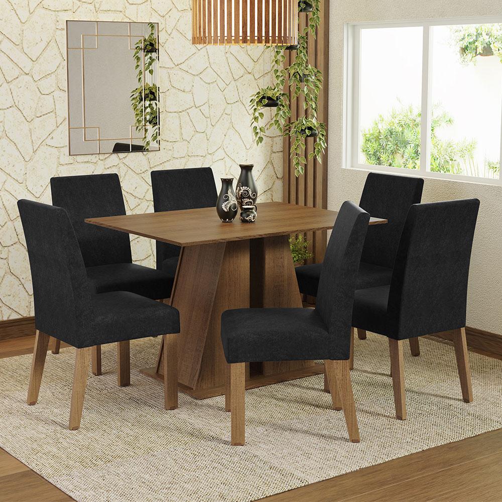 Foto 3 pulgar | Juego De Comedor Mesa Y 6 Sillas Madesa Oxford Cheryl Mn
