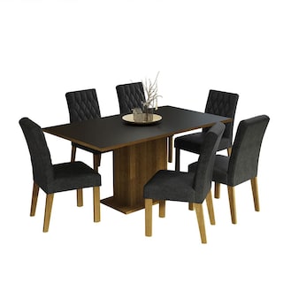 Foto 1 | Juego De Comedor Con Mesa Y 6 Sillas Madesa Oxford Hanna Mn