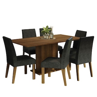 Foto 1 | Juego De Comedor Con Mesa Y 6 Sillas Madesa Oxford Renata Mm