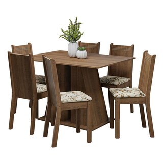 Foto 1 | Juego De Comedor Mesa Y 6 Sillas Madesa Sharon Ml