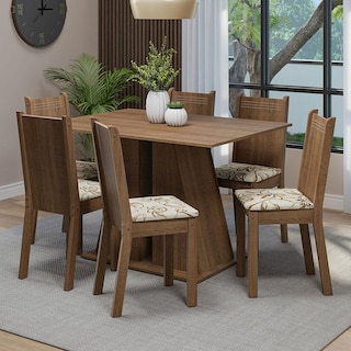 Foto 2 | Juego De Comedor Mesa Y 6 Sillas Madesa Sharon Ml