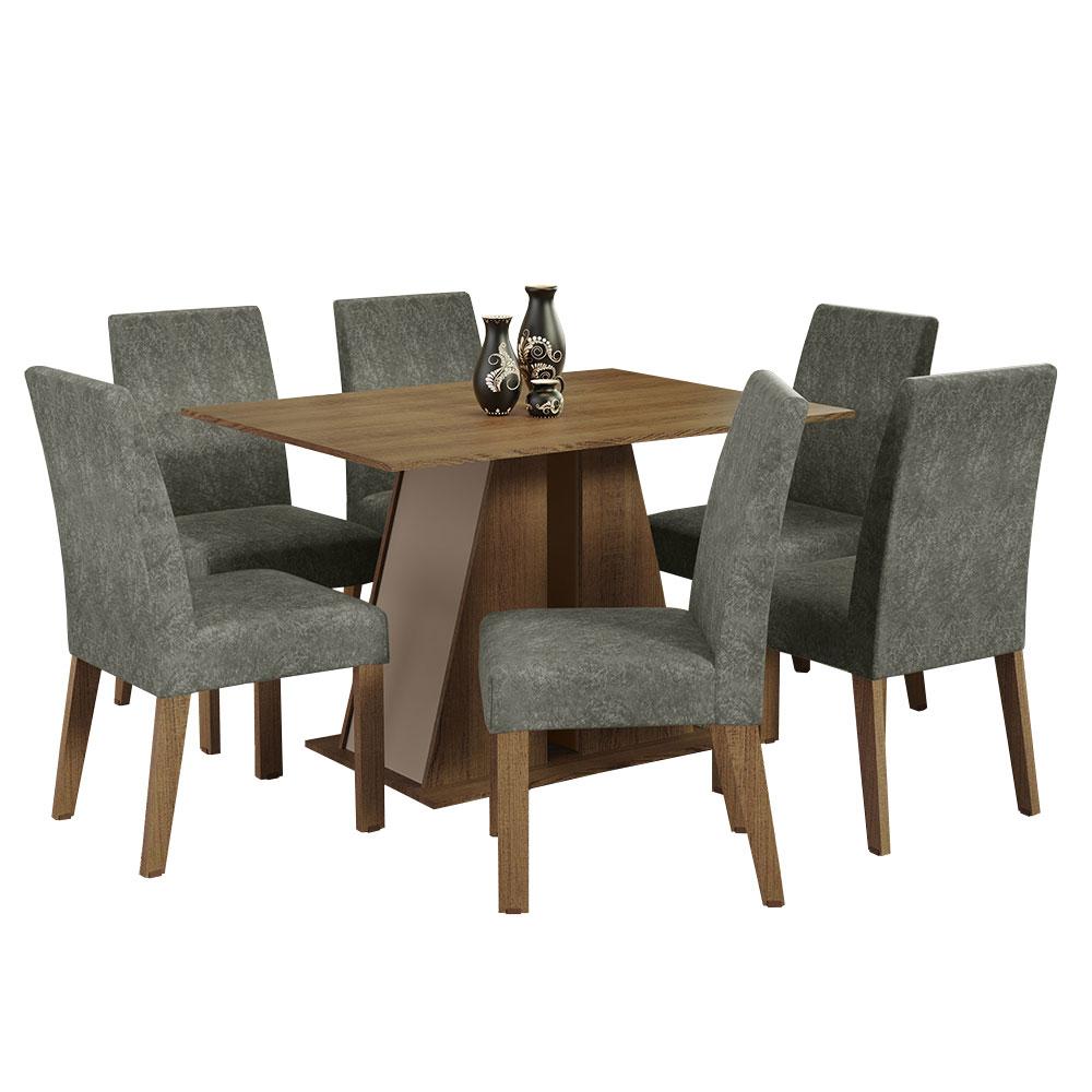 Foto 1 | Juego de Comedor Mesa y 6 Sillas Madesa Cheryl MCI