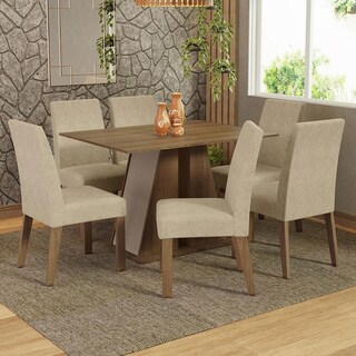 Foto 2 | Juego de Comedor con Mesa y 6 Sillas Madesa Cheryl MCI