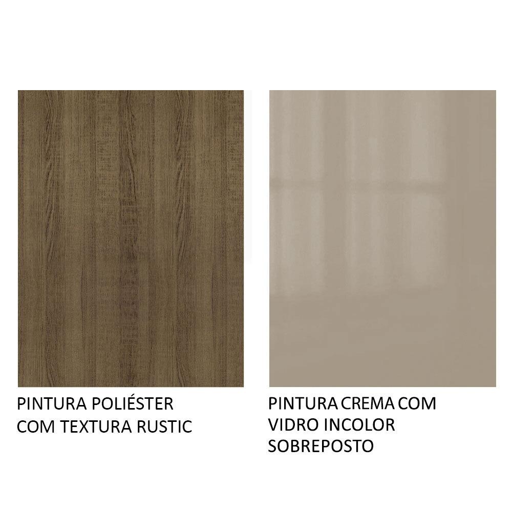 Foto 5 | Mesa Comedor Madesa Rectangular Tablero De Vidrio 5364 Mc