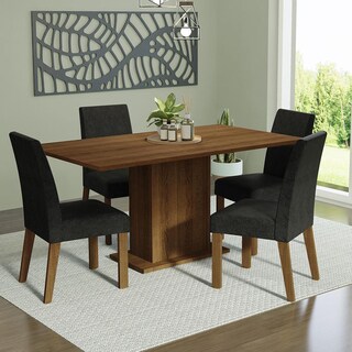 Foto 2 | Juego De Comedor Con Mesa Y 4 Sillas Madesa Oxford Keila Mn2