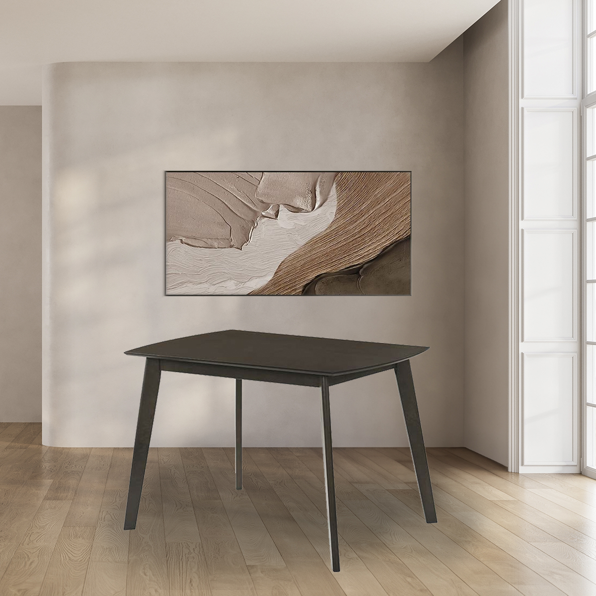 Mesa Para Comedor Mobi Barcelona Chocolate