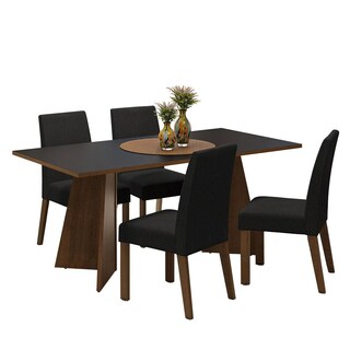 Foto 1 | Mesa De Comedor Con Mesa Y 4 Sillas April Madesa Mn 01
