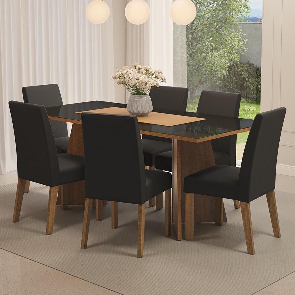 Foto 2 | Mesa De Comedor Con Mesa Y 6 Sillas Valerie Madesa Mn