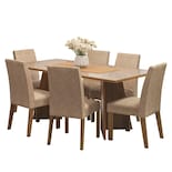 Mesa De Comedor Con Mesa Y 6 Sillas Valerie Madesa Mc
