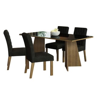 Foto 1 | Mesa De Comedor Con Mesa Y 4 Sillas Harper Madesa Mn