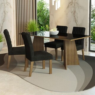 Foto 2 | Mesa De Comedor Con Mesa Y 4 Sillas Harper Madesa Mn