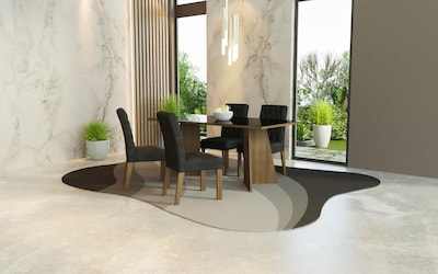 Foto 7 | Mesa De Comedor Con Mesa Y 4 Sillas Harper Madesa Mn