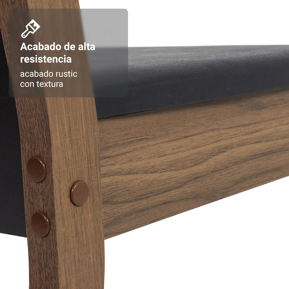 Foto 7 | Mesa De Comedor Con Mesa Y 8 Sillas Madesa Justine Mn