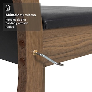 Foto 8 | Mesa De Comedor Con Mesa Y 8 Sillas Madesa Justine Mn