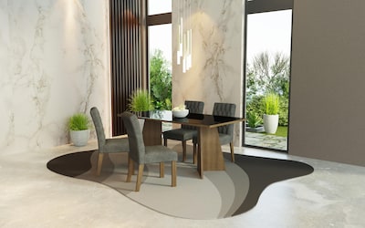 Foto 7 | Mesa De Comedor Con Mesa Y 4 Sillas Harper Madesa Mg