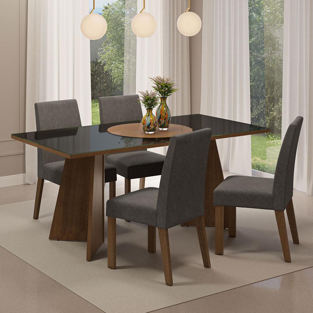 Foto 1 | Comedor MDJA040193D8SL con 4 Sillas