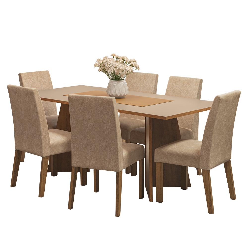 Comedor MDJA060170J8SM con 6 Sillas