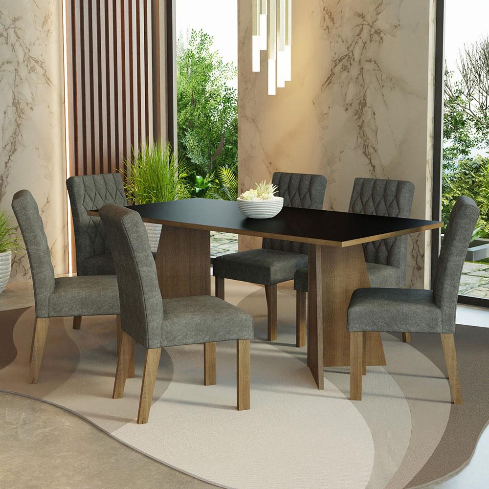 Comedor MDJA060172D8SL con 6 Sillas