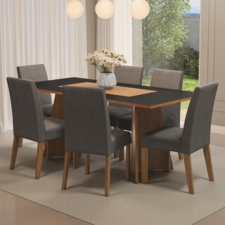 Foto 1 | Comedor MDJA060170D8SL con 6 Sillas