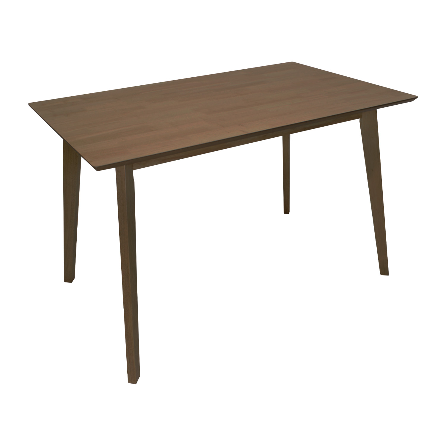 Mesa De Comedor 120x70 Madeira Chapa Nogal