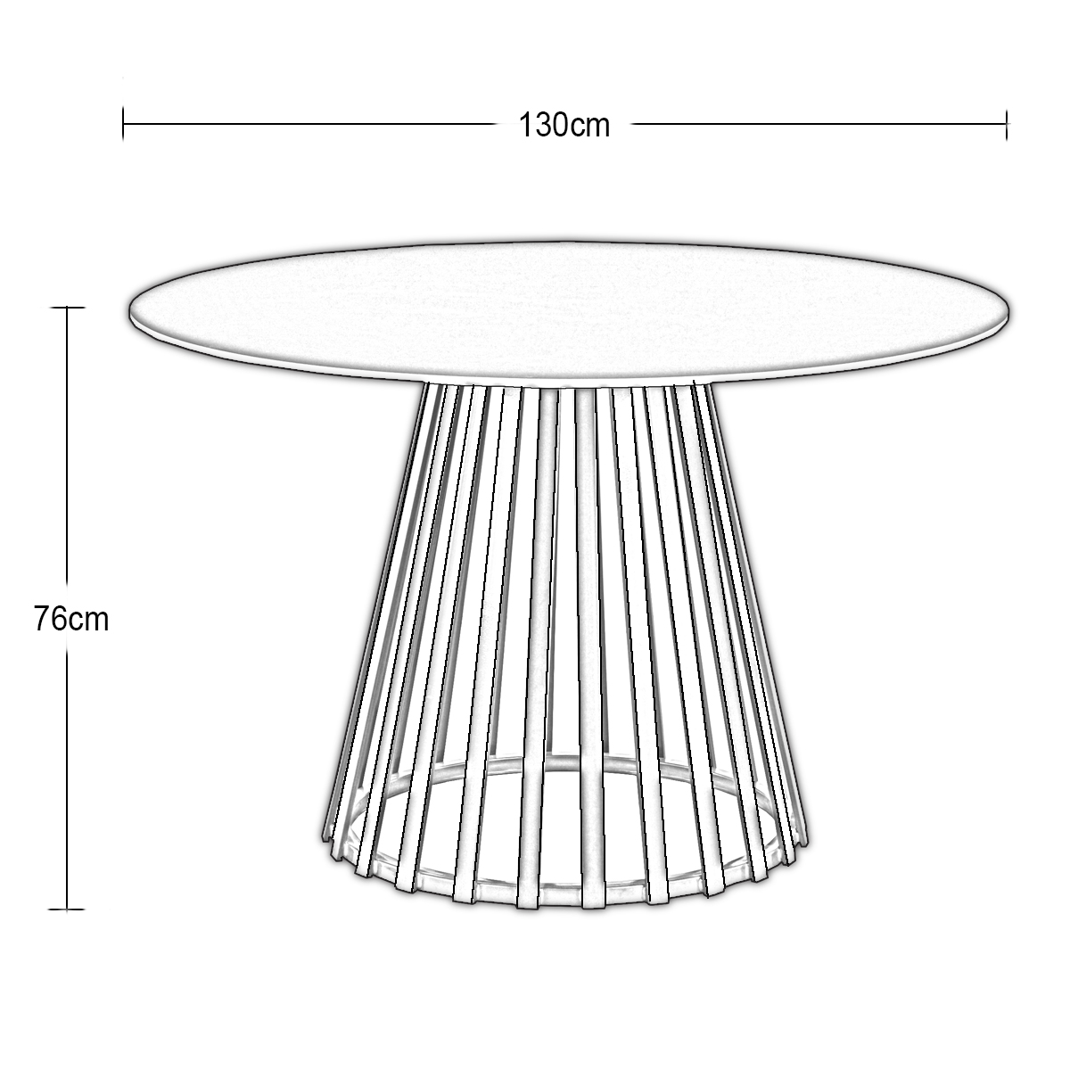 Foto 5 pulgar | Mesa De Comedor Stone Asher