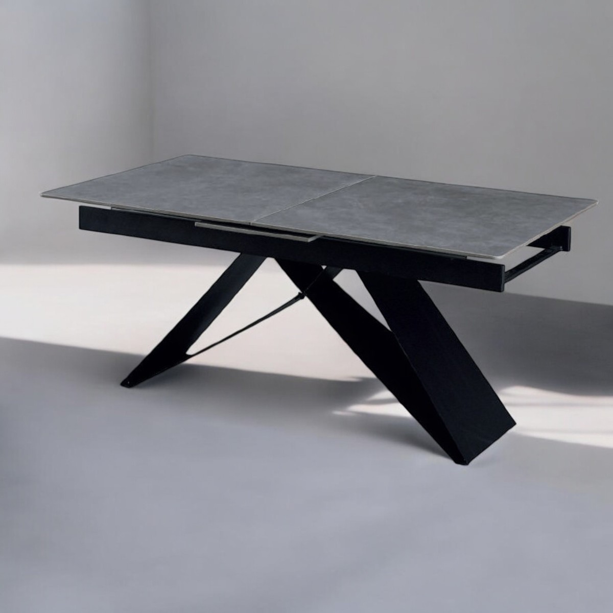 Foto 4 pulgar | Mesa De Comedor Expandible Ferran Stone Gris