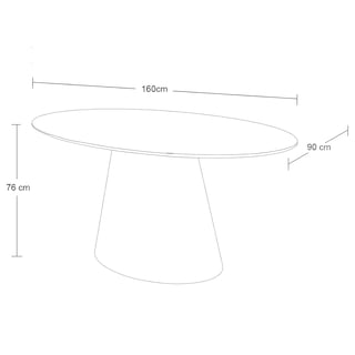 Foto 4 | Mesa De Comedor Cosme Negro